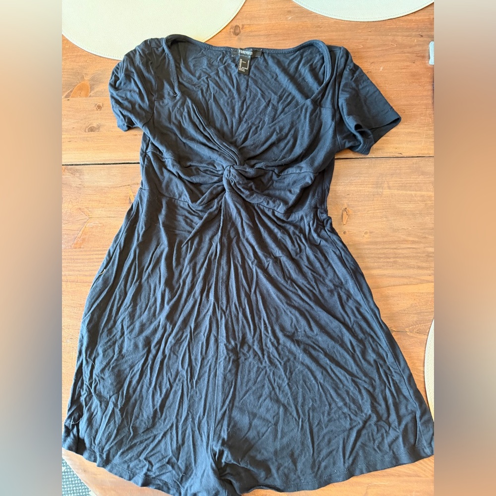 Forever 21 black romper